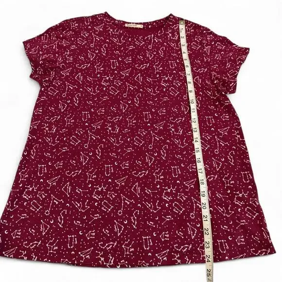 Marine Layer Red Zodiac Tee size Medium - Picture 5 of 7